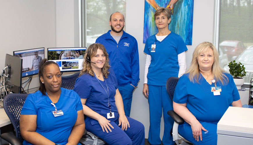 Hospice staff members